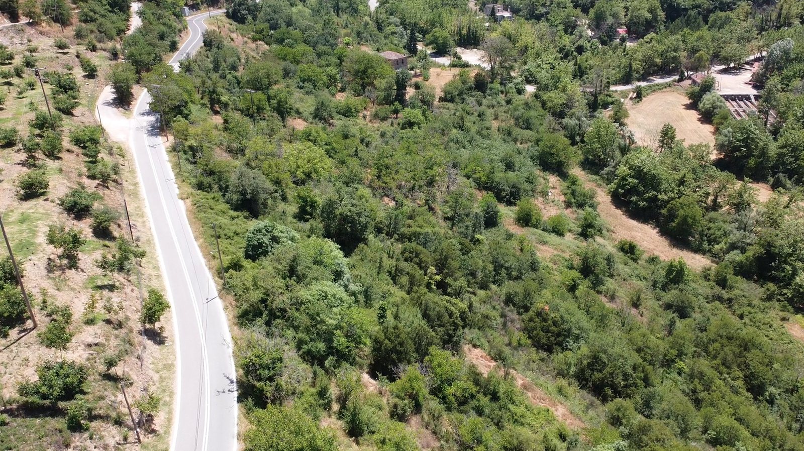Provincial road frontage